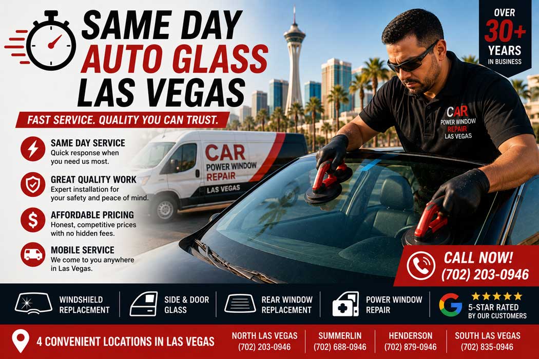 Same day Auto Glass Las Vegas